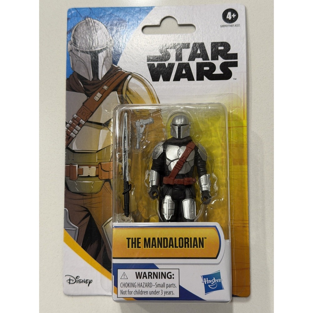 Star Wars The Mandalorian Epic Hero Series 4" Figure Hasbro 2024 + Bonus